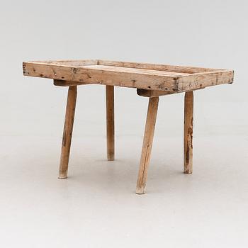 SLAKTBORD, allmoge, 1800-tal.