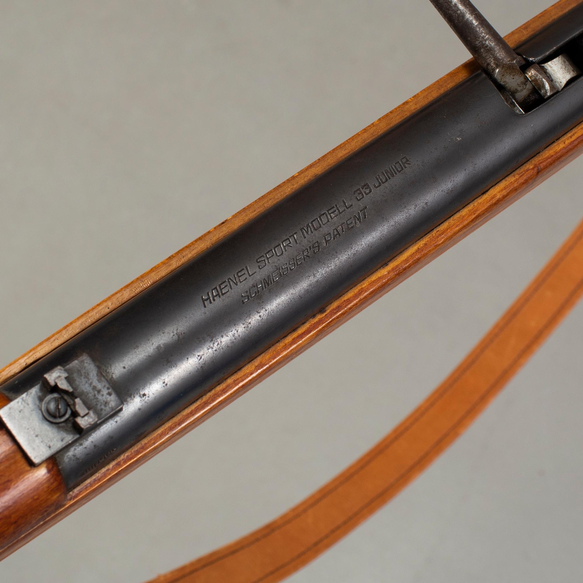 A Haenel 33 junior air rifle. - Bukowskis