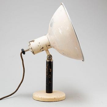 Bordslampa, funkis, 1930-tal.