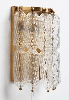 Swedish Modern, vägglampor tre stycken, 1940-tal.