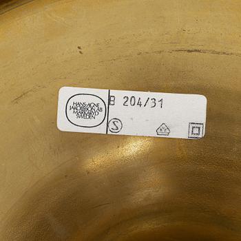 A brass table light by Hans-Agne Jakobsson, 1970's.