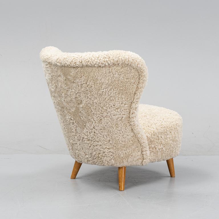 Fåtölj, svensk, 1900-talets mitt.