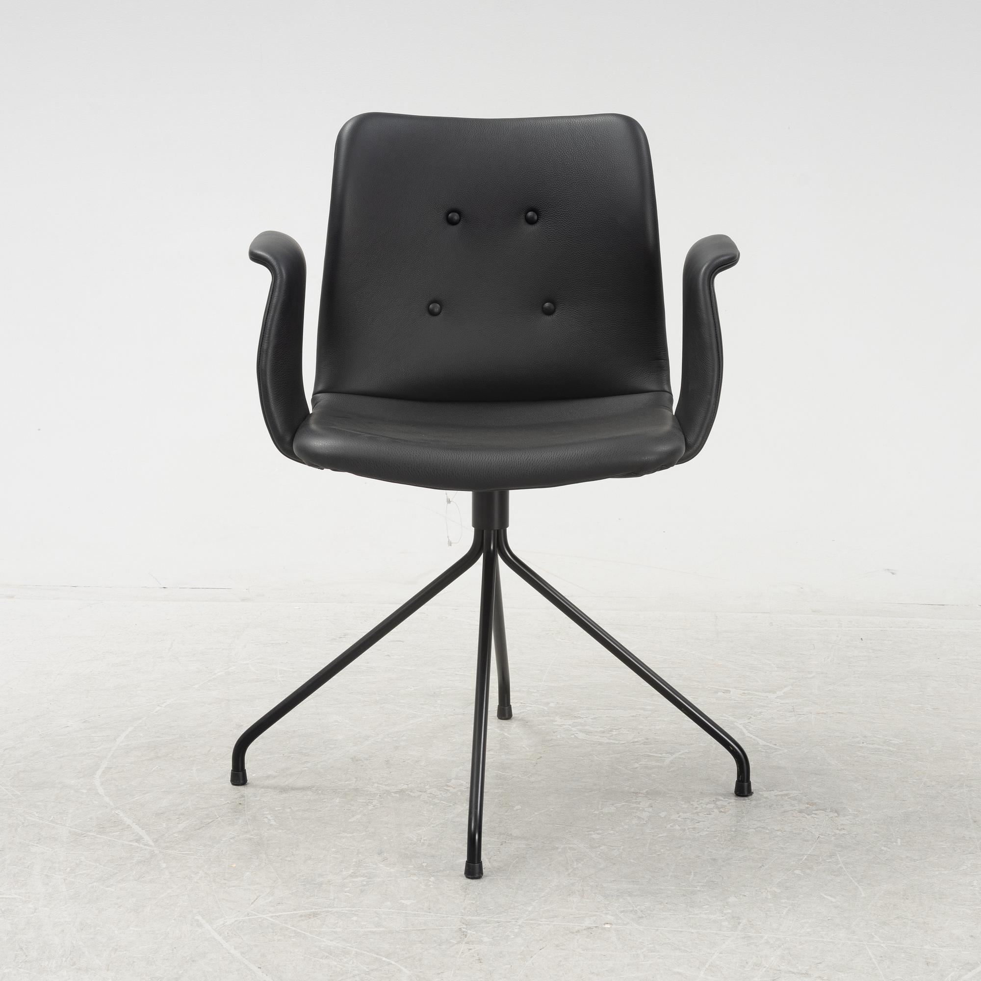 A 'Primum' swivel chair from Bent Hansen, Denmark.