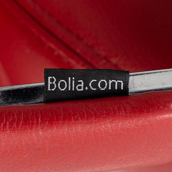 Pair of armchairs with footstool, “Vitesse”, Bolia.