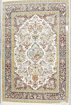 MATTA, Kashmir, mercerisera bomull, figural, ca 180x122 cm.