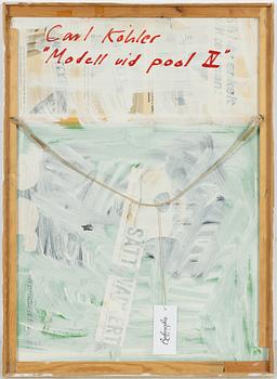 Carl Köhler, "Modell vid pool IV".
