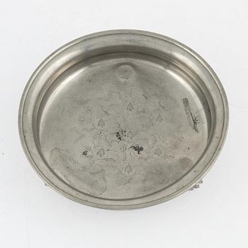 Estrid Ericson & Anna Petrus, a pewter bowl, Firma Svenskt Tenn, Stockholm 1932.