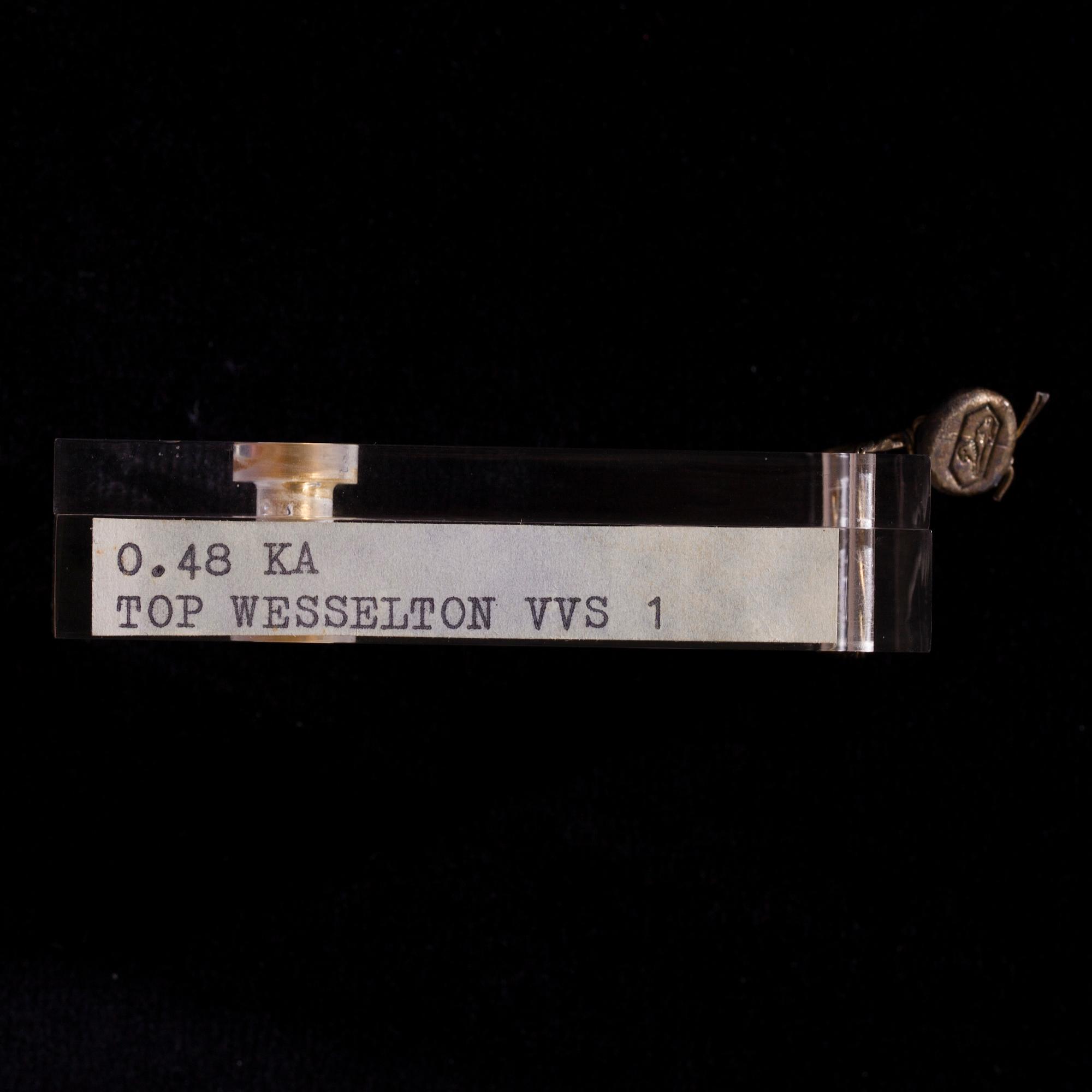 DIAMANT, briljantslipad 0,48 ct F-G (Top Wesselton) / VVS1.