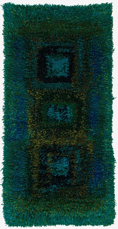 Terttu Tomero, ryijy "Sopukka", malli Neovius. Noin 136 x 64 cm.