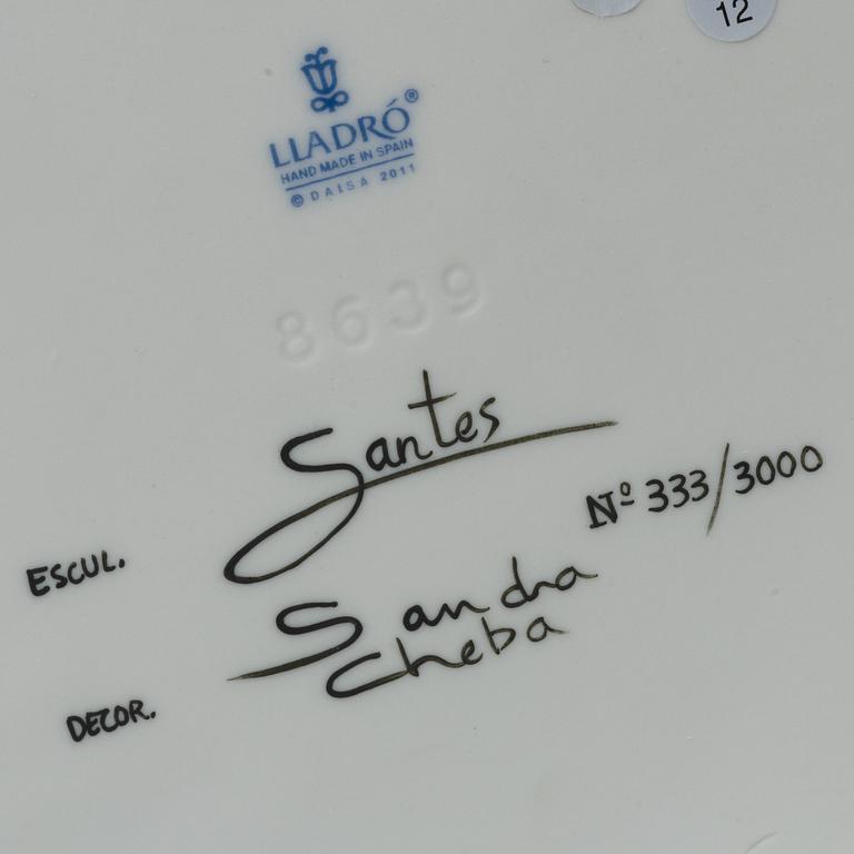 José Luis Santes, figurine, "Chinese beauty", Lladró, Spain, 2012-2022.