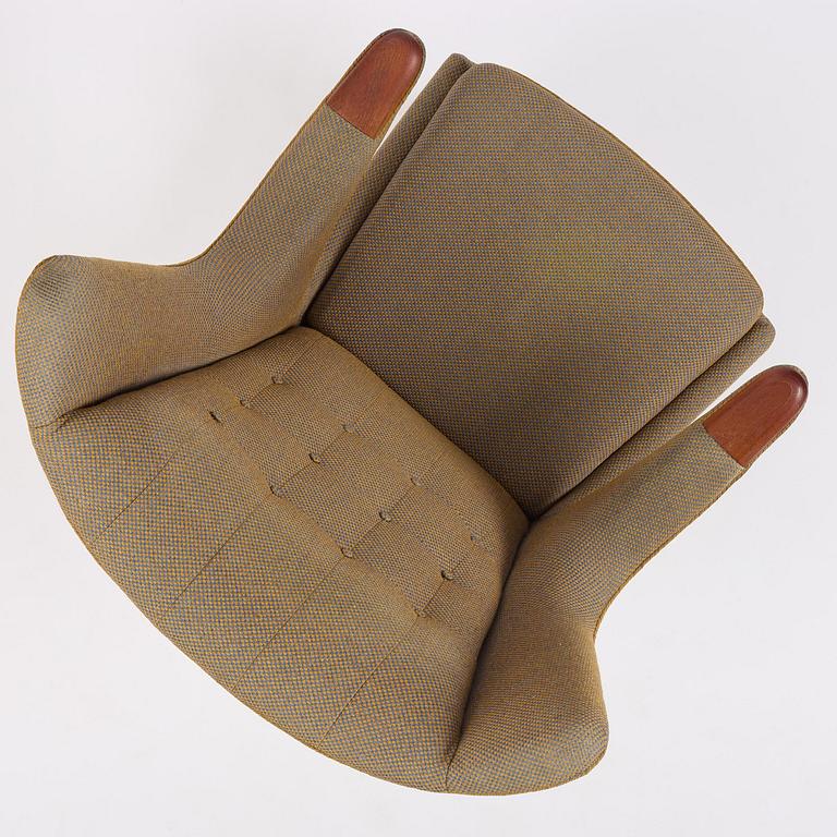 Hans J. Wegner, fåtölj, "Bamse", AP-stolen, Danmark, 1950-60-tal.