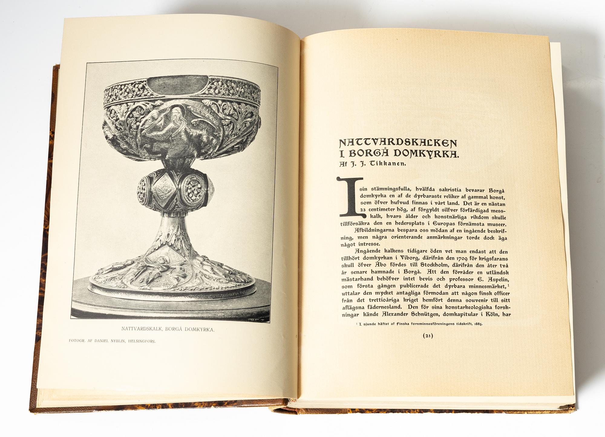 Book, 'Ateneum 1902', F. Tilgmanns Bok o. Stentryckeri, Helsinki, Finland, 1903.