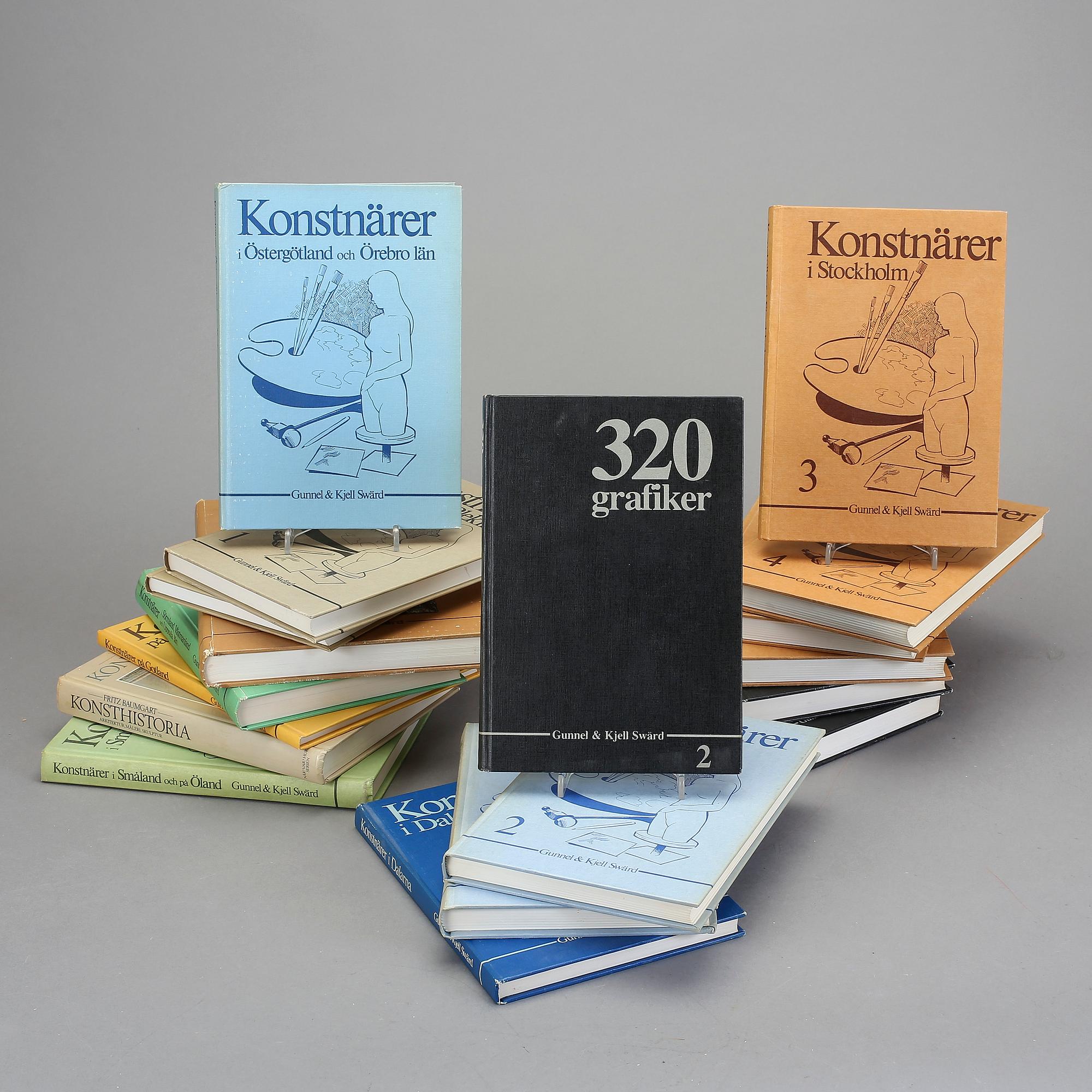KONSTNÄRSLEXIKON, 18 delar.