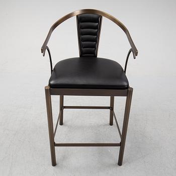 A set of six bar stools/chairs, Promemoria Furniture, Italy, 21 st century.