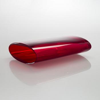 Tapio Wirkkala, maljakko, "Ovalis" signeerattu TW Iittala 2008/108.