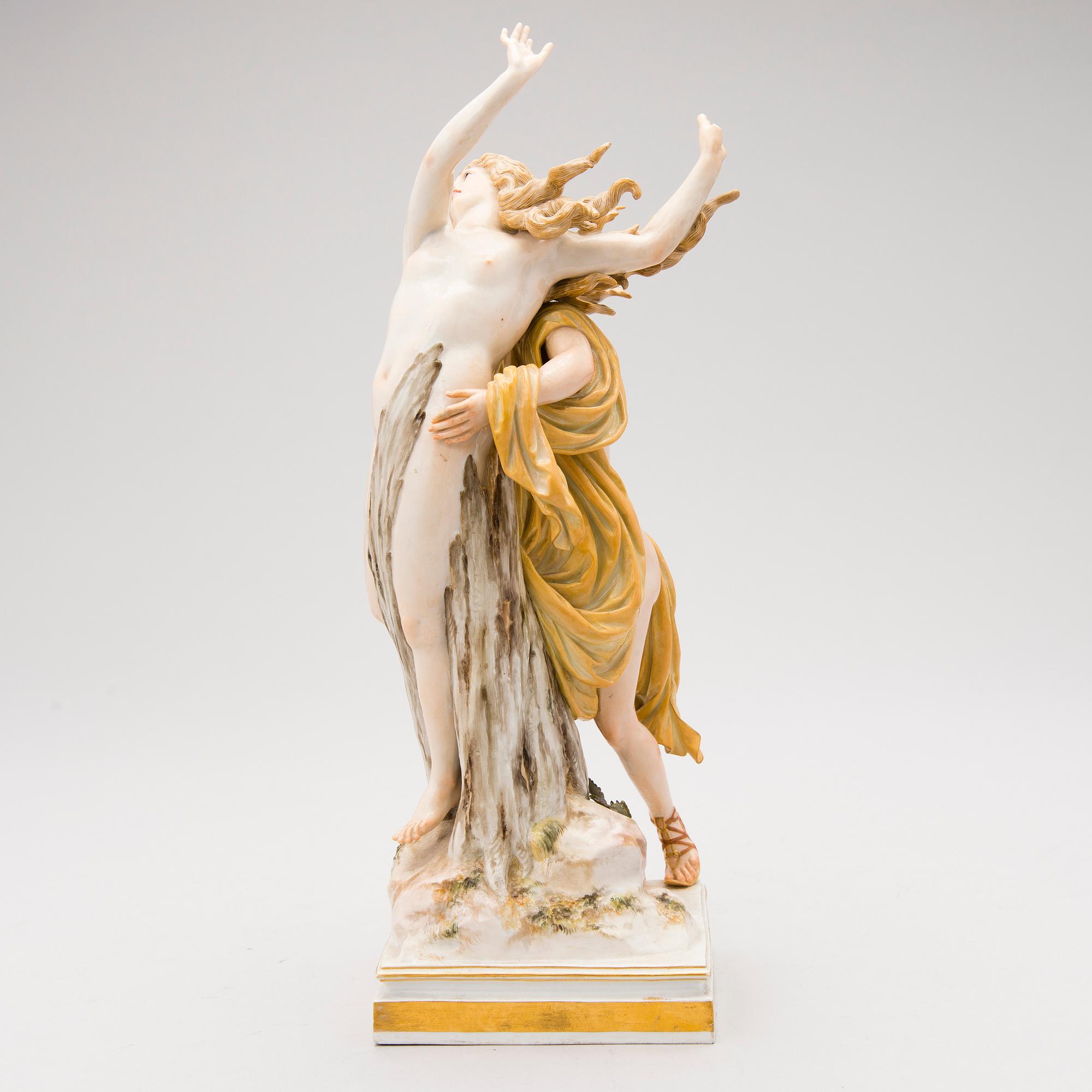 A Meissen porcelain figural group, Germany late 19th Century.