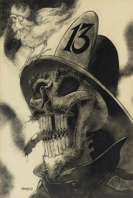 Hans Arnold, "Brandsoldat Nr 13".