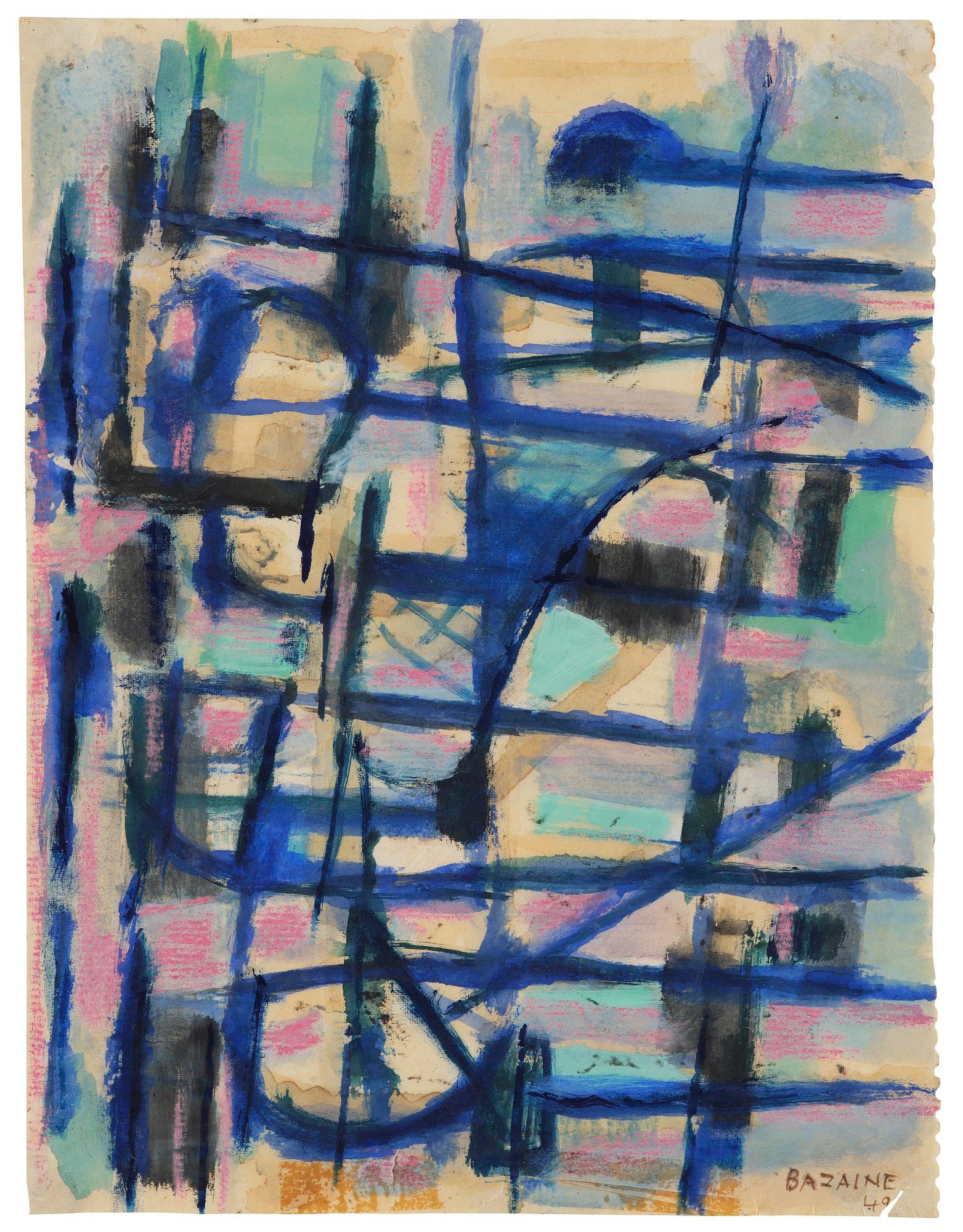 Jean Bazaine, "Soir".