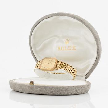 Rolex, Orchid, wristwatch, 19 x 24.5 mm.
