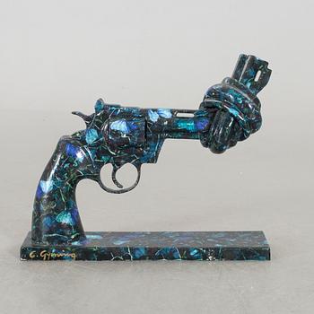 CARL FREDRIK REUTERSWÄRD - CAROLINA GYNNING, sculptur, signed by Gynning, 21 century.