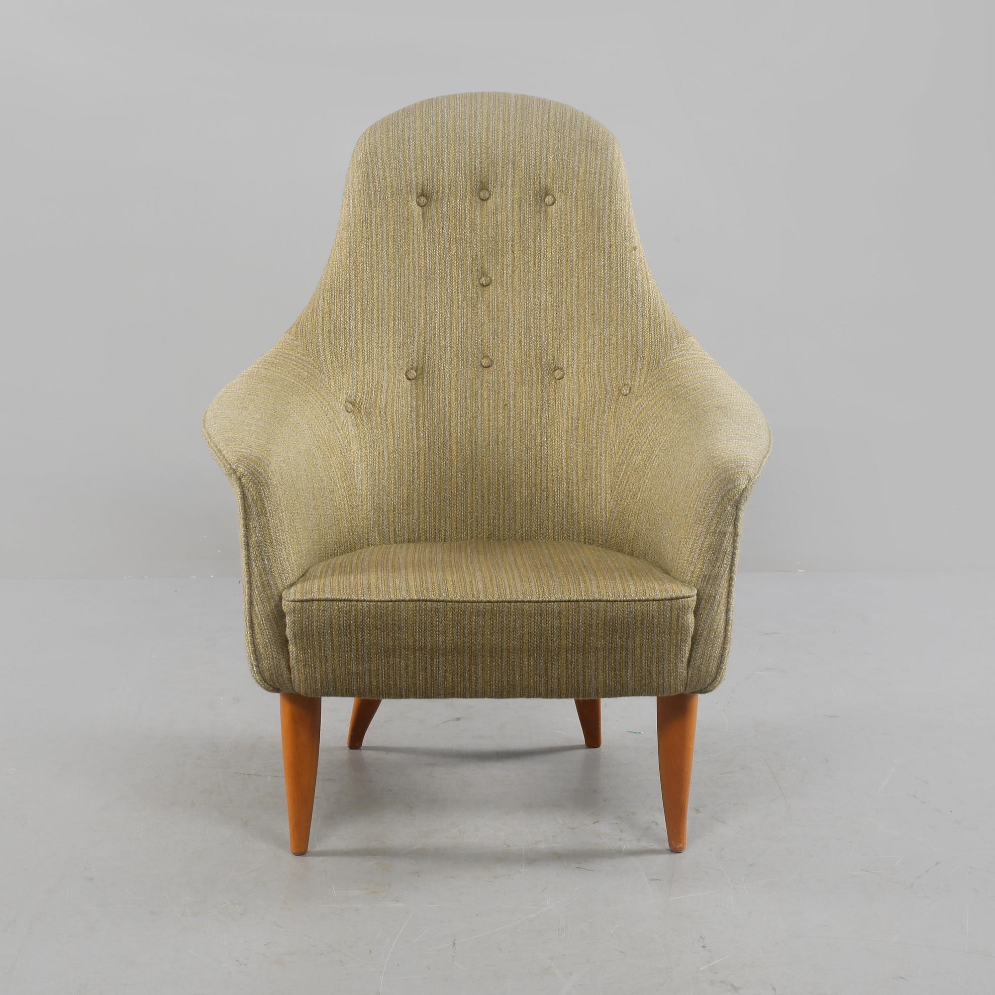 FÅTÖLJ, "Stora Adam" ur Paradiset, Kerstin Hörlin-Holmquist, NKs Triva-serie, 1900-talets andra hälft.