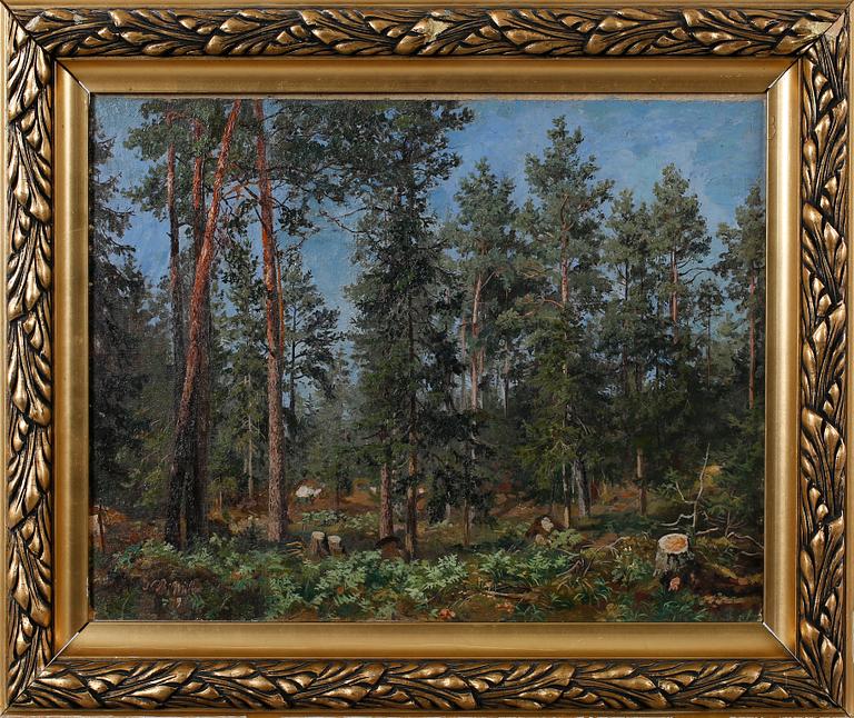 NILS BJÖRNSON MÖLLER, oil on canvas, signed and dated -79.