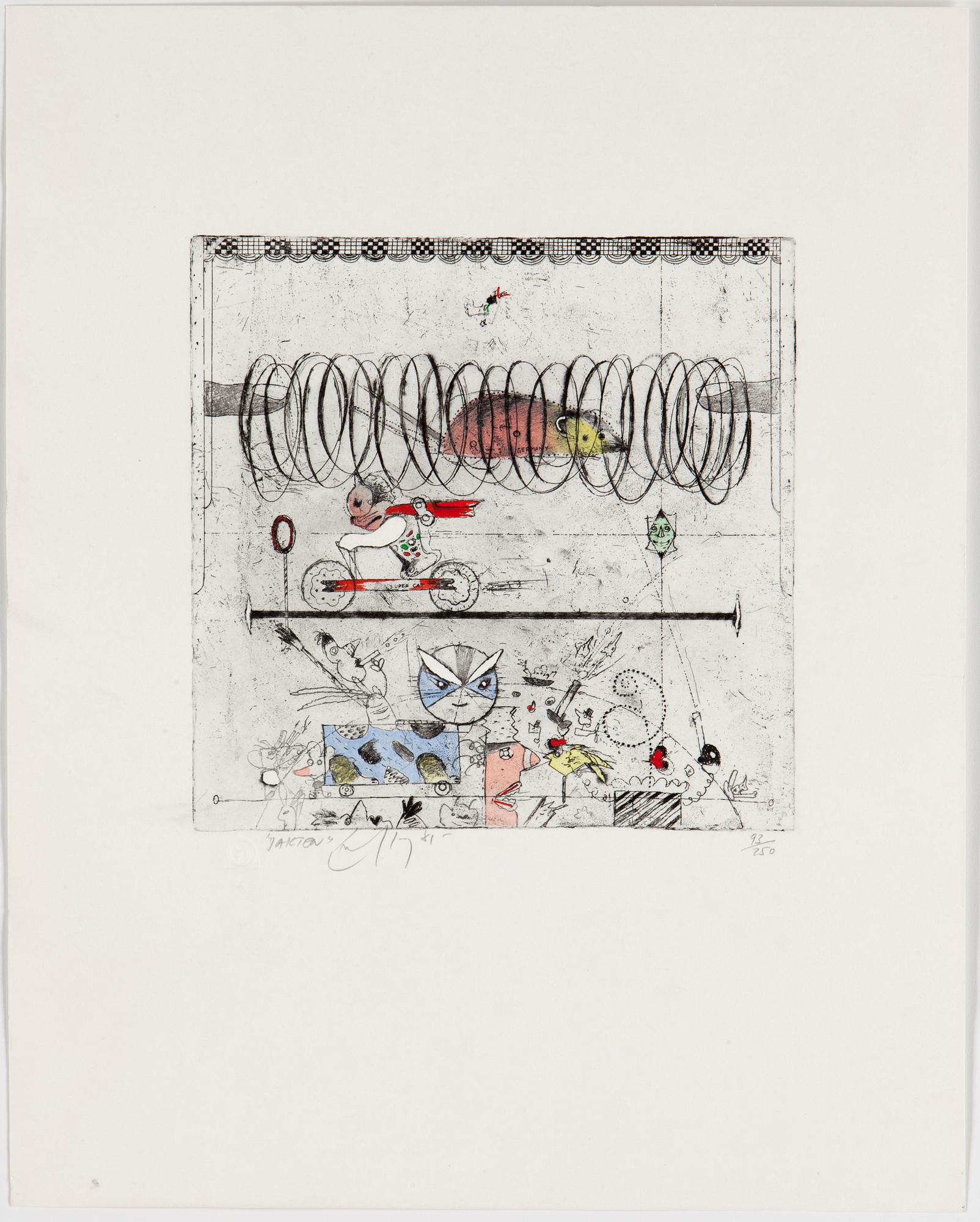 GRAFISKA SÄLLSKAPET, årsmappar, 6 st.