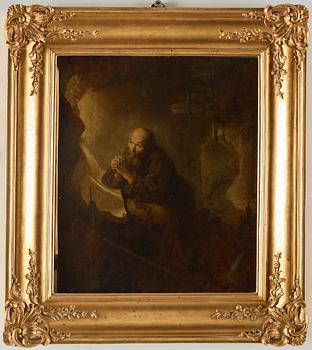 DUTCH SCHOOL 17th CENTURY. St Jerome.