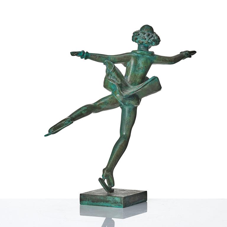 Carl Milles, "Skridskoprinsessan".