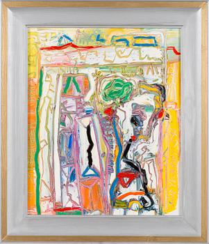 SOILE YLI-MÄYRY, olja på duk, signed.