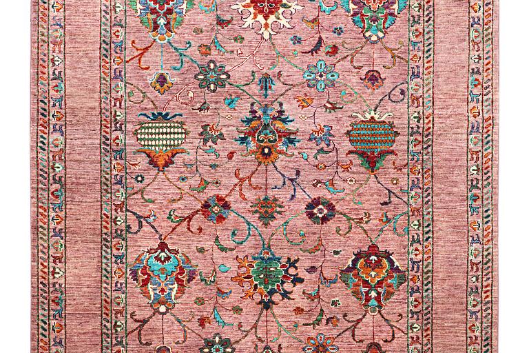 A rug, Zeigler Ariana, c. 206 x 155 cm.