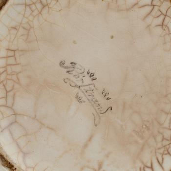 Porslinsdelar, 4 delar, tomtedekor, bland annat Rörstrand, omkring sekelskiftet 1900.