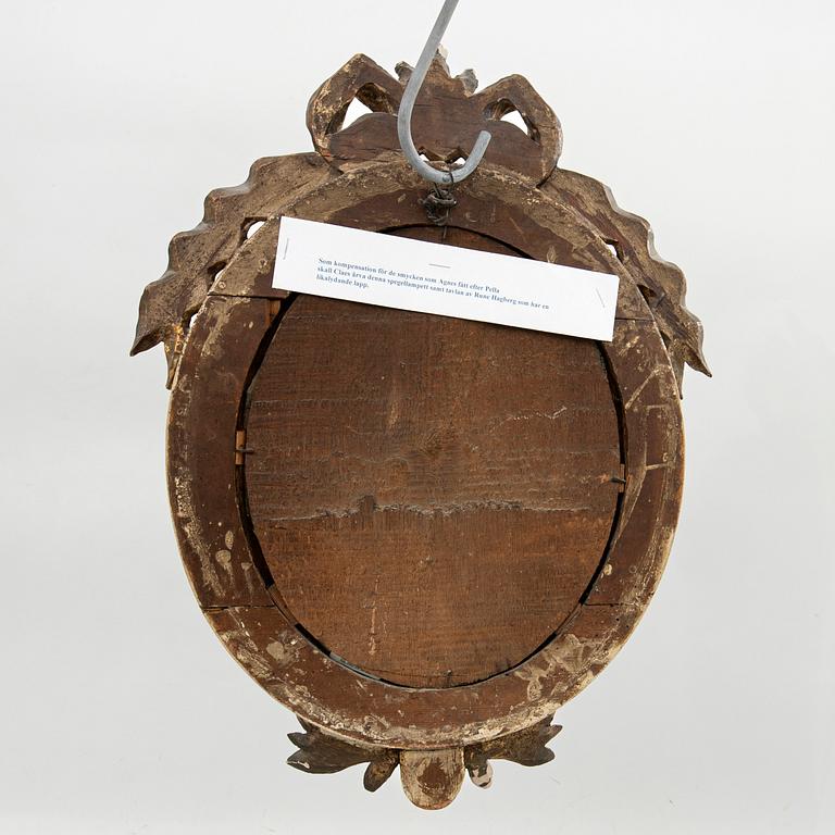 Spegellampett, gustaviansk, 1700-tal.