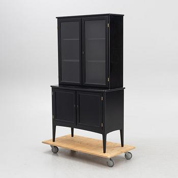 Kerstin Hörlin-Holmquist, sideboard samt vitrinskåp, "Charlotte", Asko, Finland, 1970-tal.