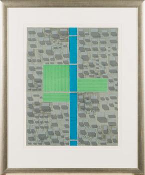 KRISTIAN KROKFORS, lithograph, signed and dated -92, numbered 47/50.