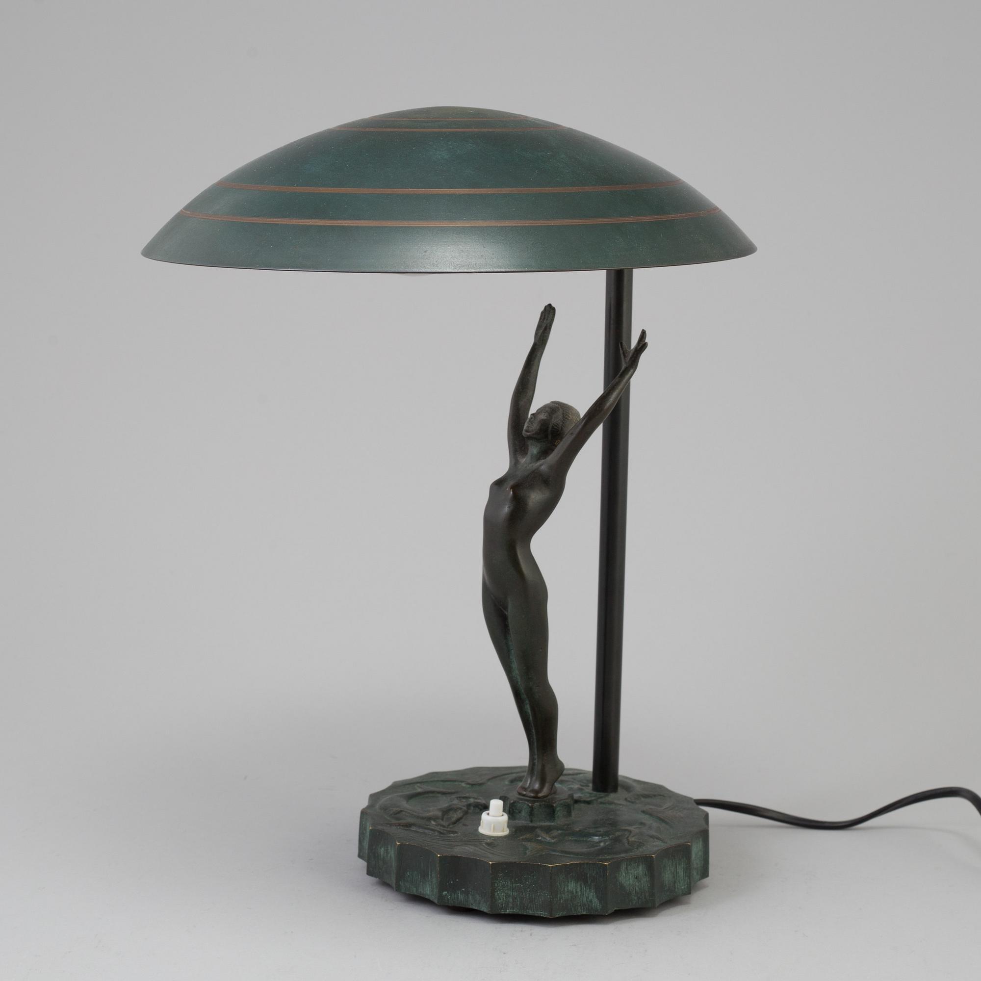 An Art Deco Table light, 1920's/30's.