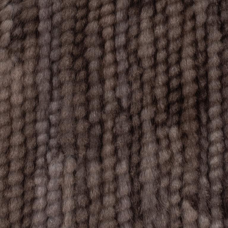 A mink fur stole.