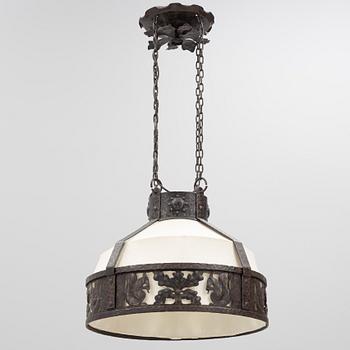 Taklampa, jugend, 1900-talets början.