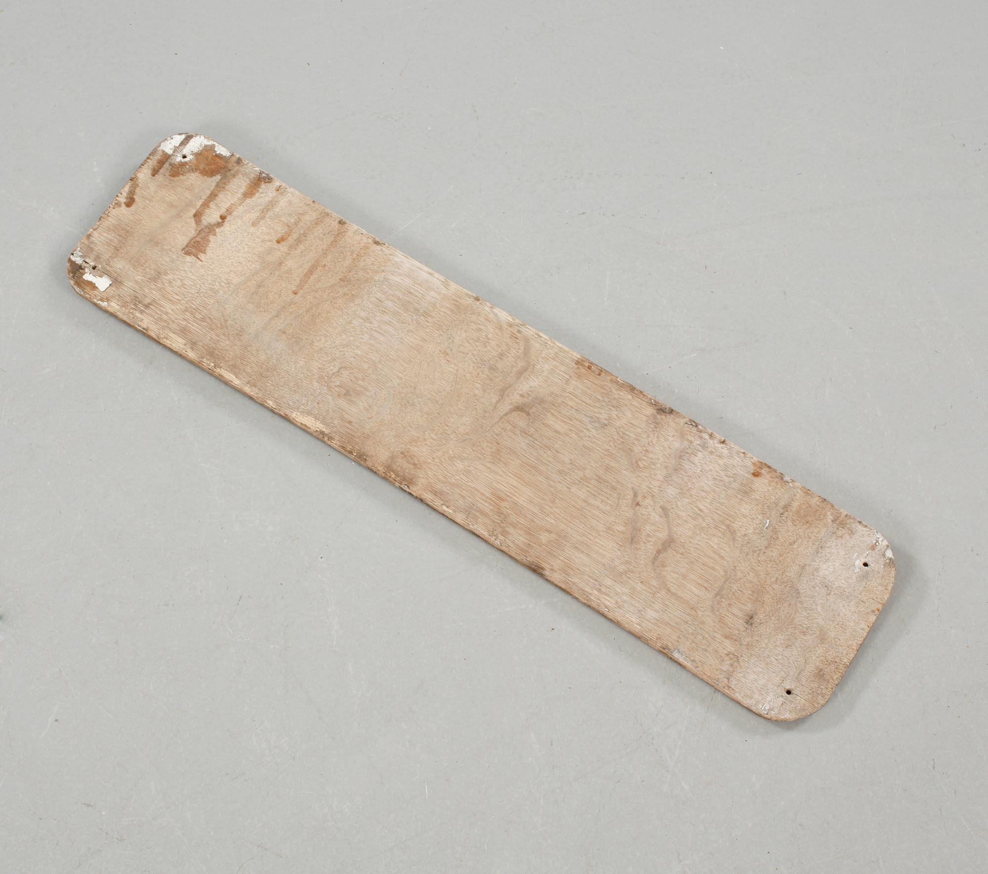 A ship sign, the 20th century.