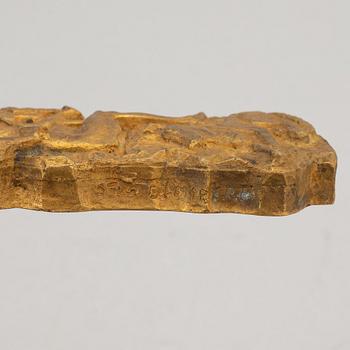 Stig Blomberg, relief, brons, signerad och numrerad 7/16.