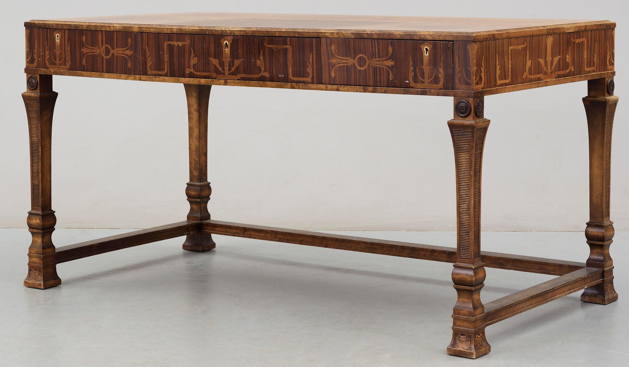 SKRIVBORD, möjligen Carl Malmsten, Svenska Möbelfabrikerna Bodafors, 1920-tal.