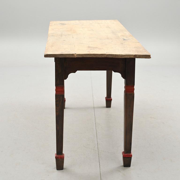LÅNGBORD, allmoge, 1800-tal.