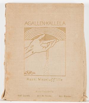 Akseli Gallen-Kallela, mapp med 36 heliogravyrer. Kemigrafinen Oy, Helsingfors 1912-1914.