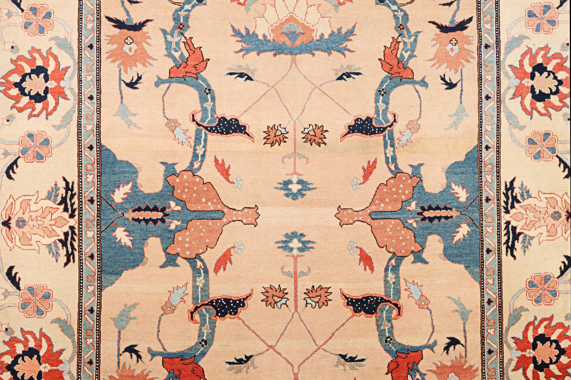 A Mamluk design carpet, c. 425 x 306 cm.