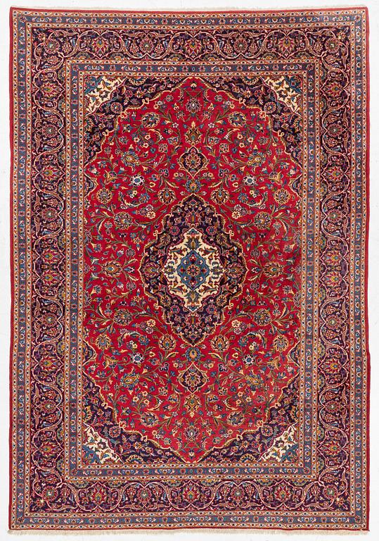 Carpet, Keshan, approx. 360 x 250 cm.