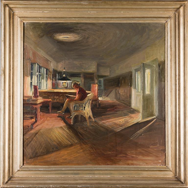 CARL BENGTS, oil on canvas, signed and dated 1927.