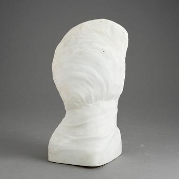 VERNER ÅKERMAN, skulptur, marmor. "Perlan". Signerad.