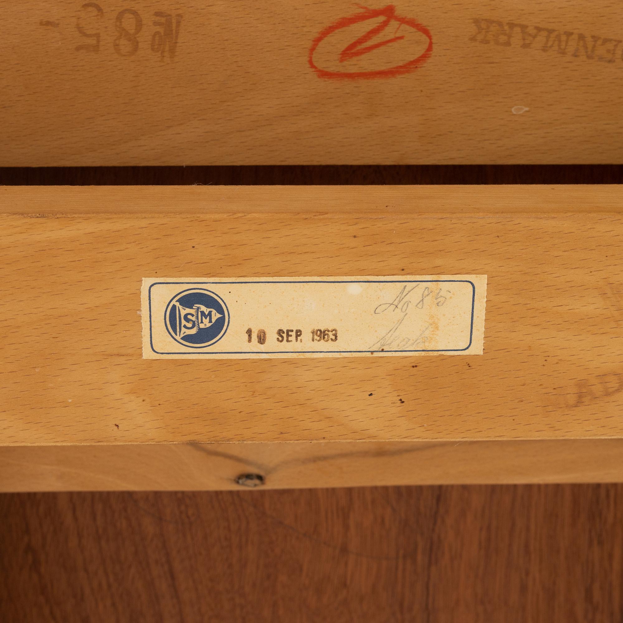 Matbord, Slagelse, Danmark, 1960-tal.