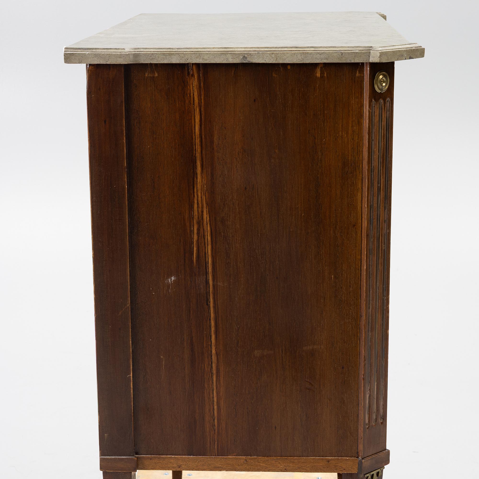 Secretaire, late Gustavian, circa 1800.