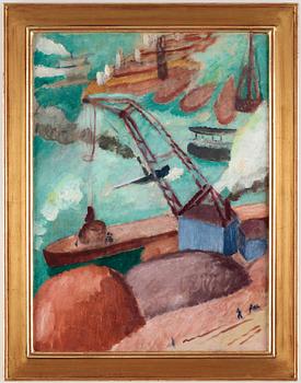 Sigrid Hjertén, "Utsikten från Katarinavägen".